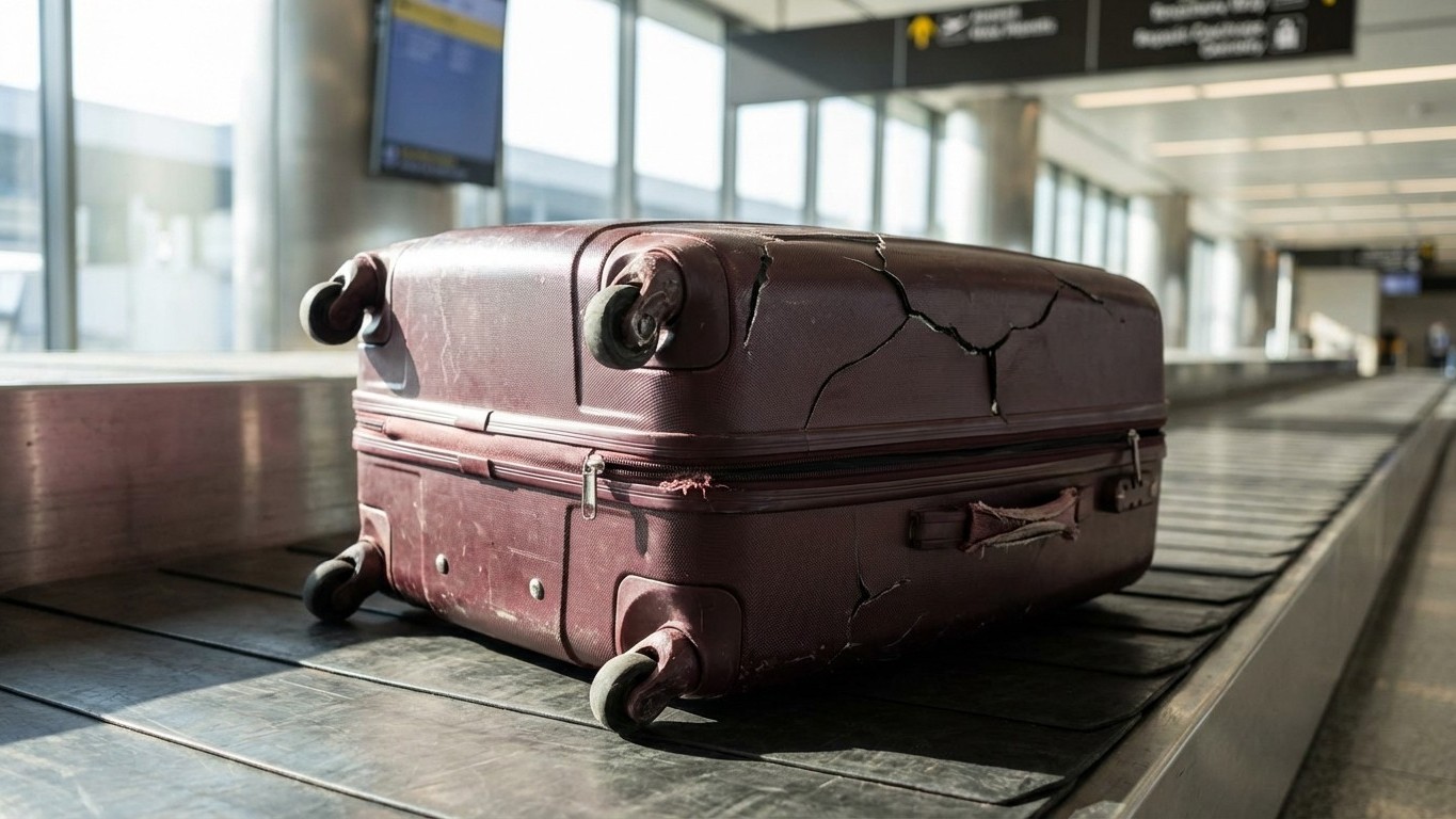 Mi maleta llegó destrozada: descubre el importe exacto que puedes reclamar por ley