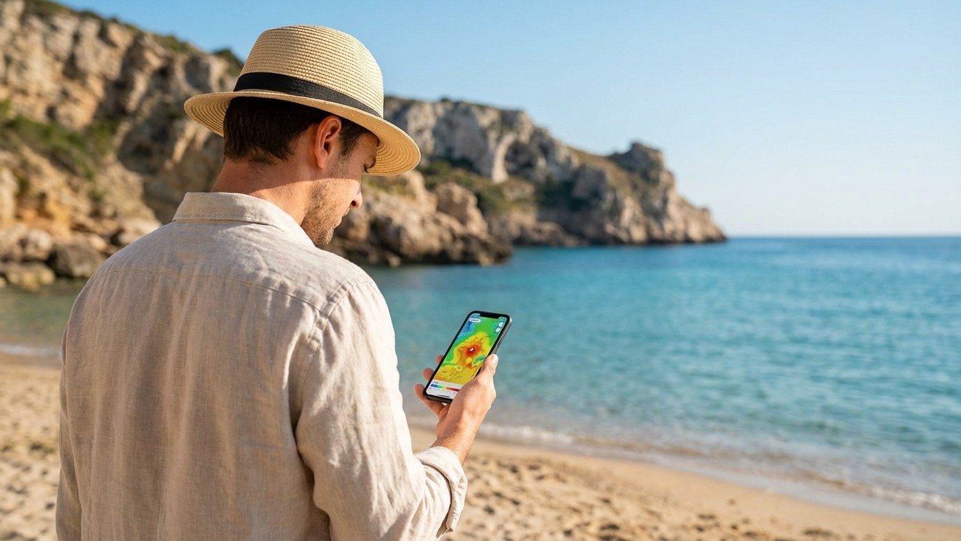 Tolón en tiempo real: la herramienta meteorológica que todo viajero debería conocer antes de reservar