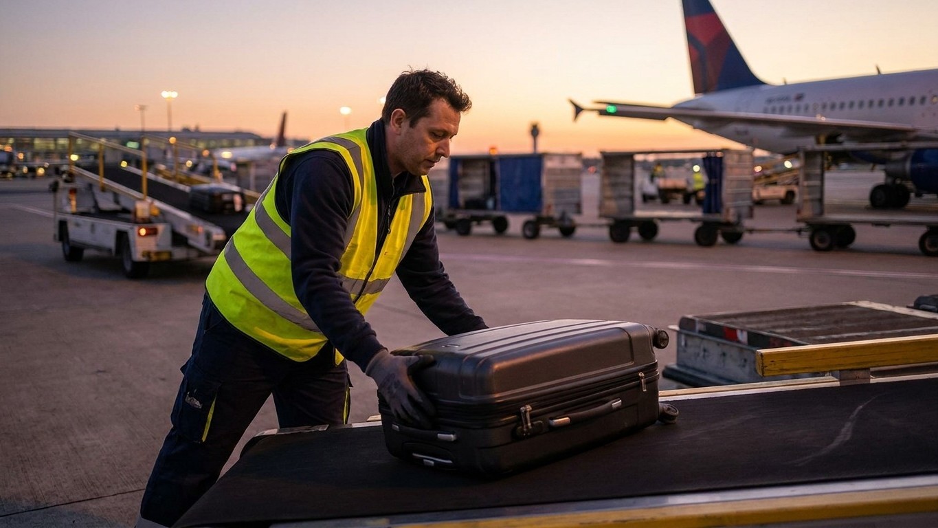 14 años en la pista de un aeropuerto: por qué tu maleta llega rota y cómo evitarlo