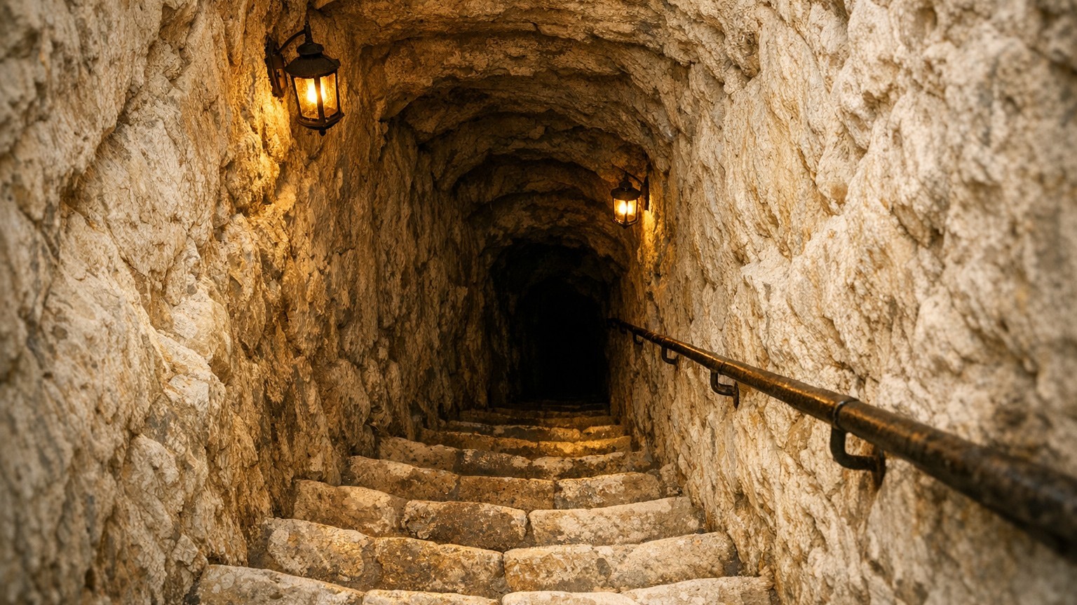 La ciudad de piedra olvidada: El increíble secreto que dormía 33 metros bajo tierra en Francia