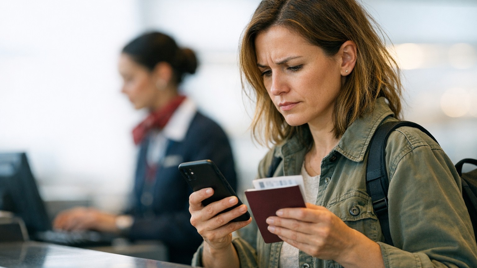 Una letra mal escrita en tu vuelo: cómo una reserva descuidada puede arruinarte el embarque