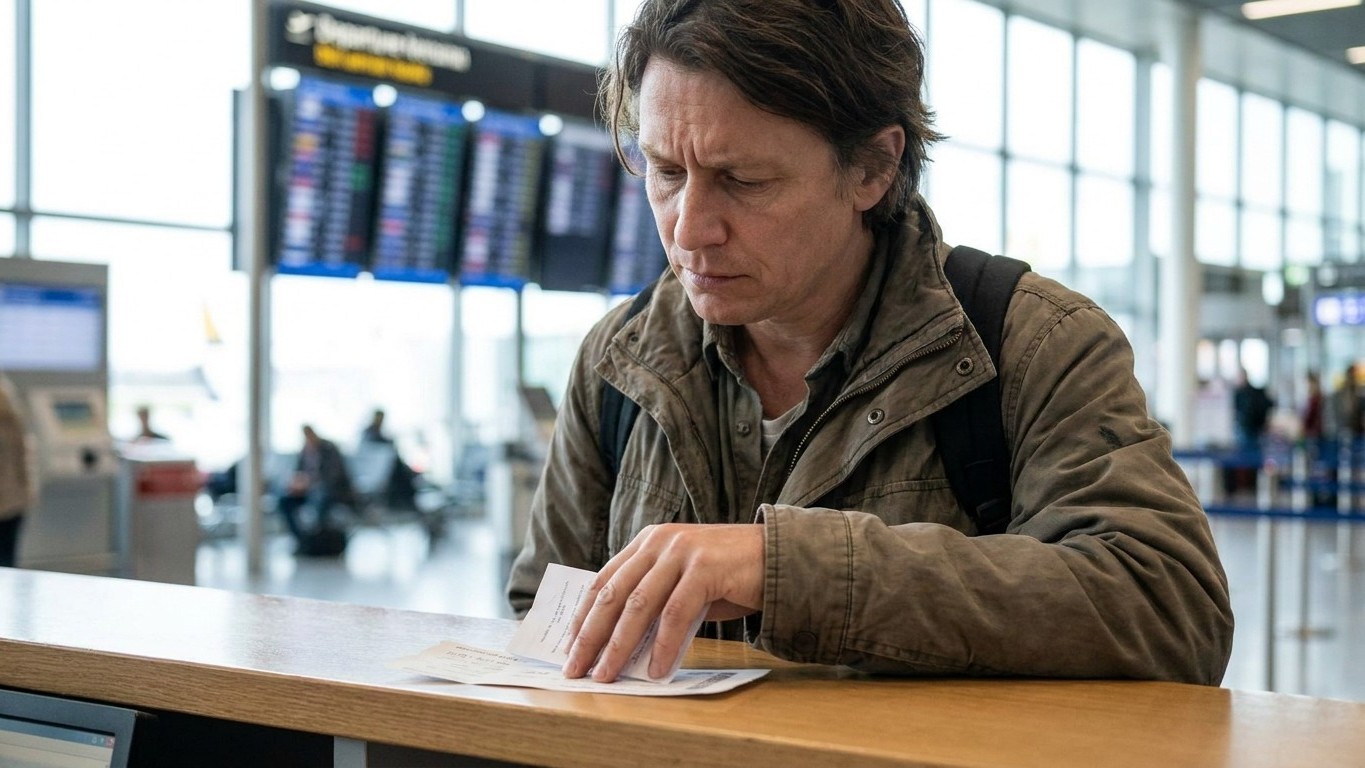 Mi vuelo llegó con más de 3 horas de retraso y acepté el bono que me ofreció la aerolínea: años después entendí por qué ev...