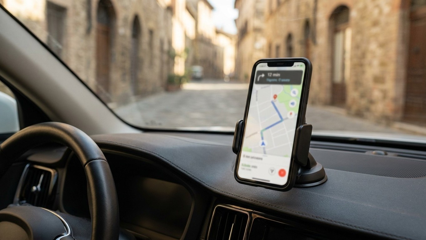 Nos empeñamos todos en seguir el GPS por el centro de las ciudades italianas: ese reflejo de un segundo al volante activa ...