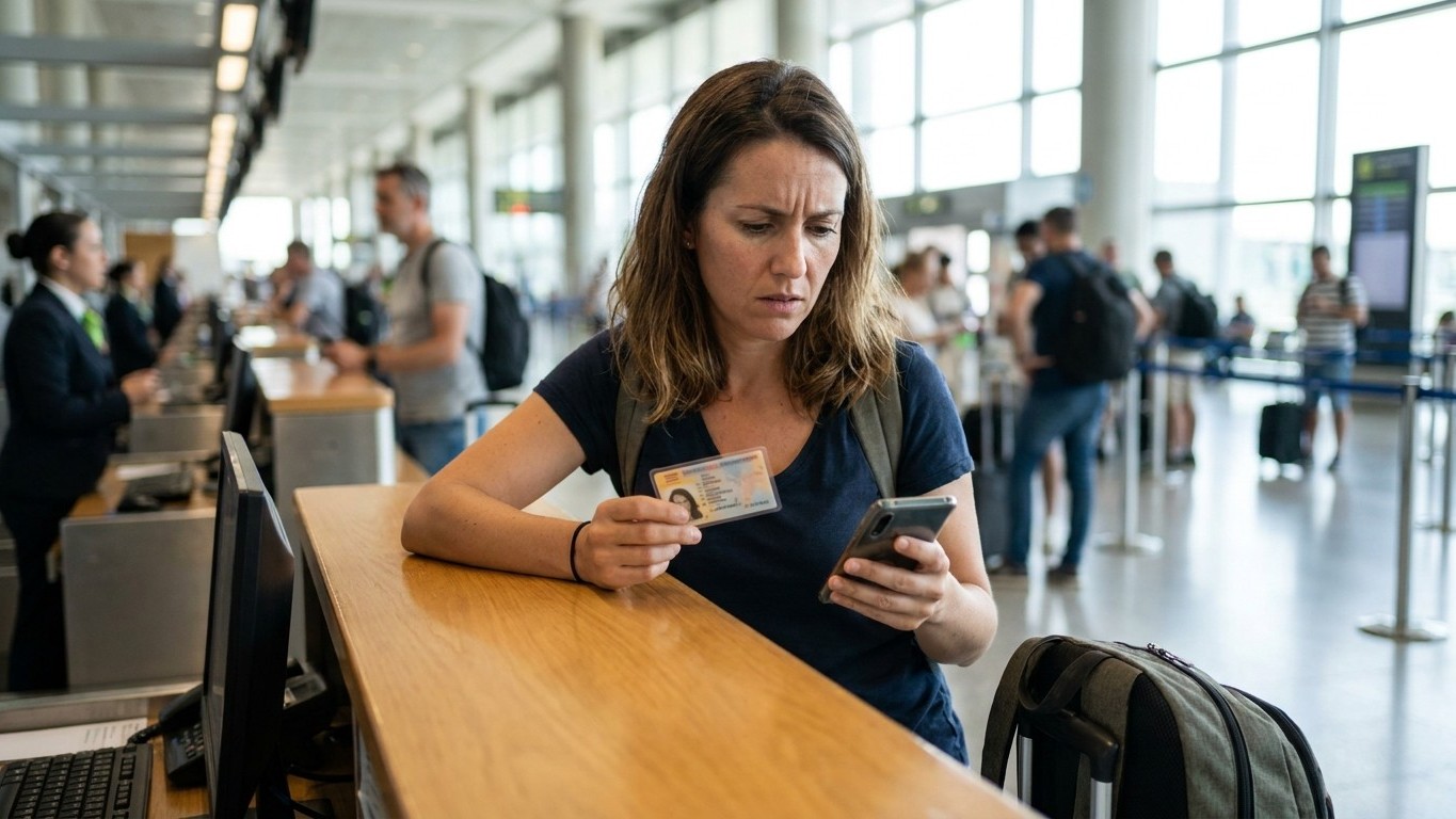 Quise embarcar hacia Londres con solo mi DNI en regla: la aerolínea me denegó el embarque en seco y nadie me había avisado...