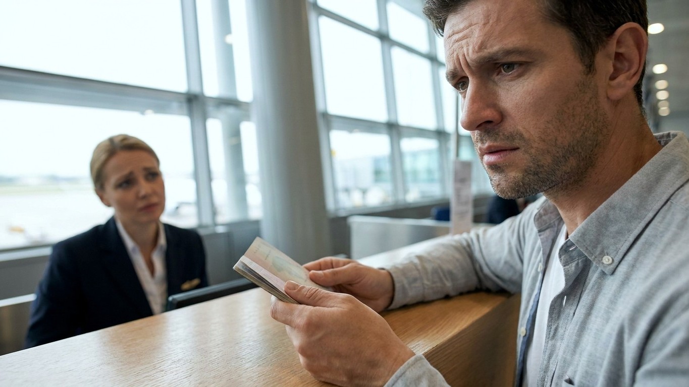 Reservé mi vuelo a Londres como siempre lo había hecho: el día que llegué al mostrador de embarque, entendí lo que me falt...