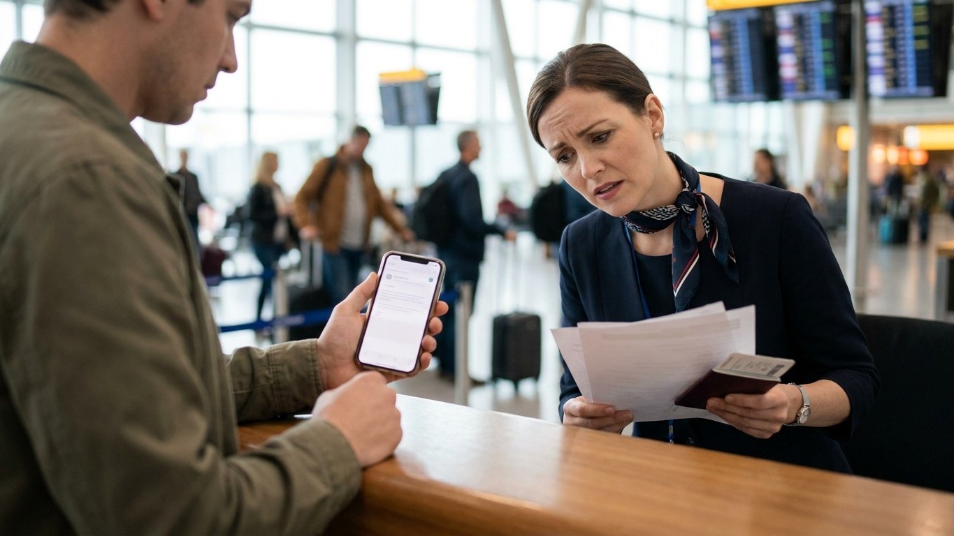 Reservé solo el vuelo de ida a Sri Lanka con mi ETA ya aprobada: en el mostrador de facturación entendí lo que me faltaba ...