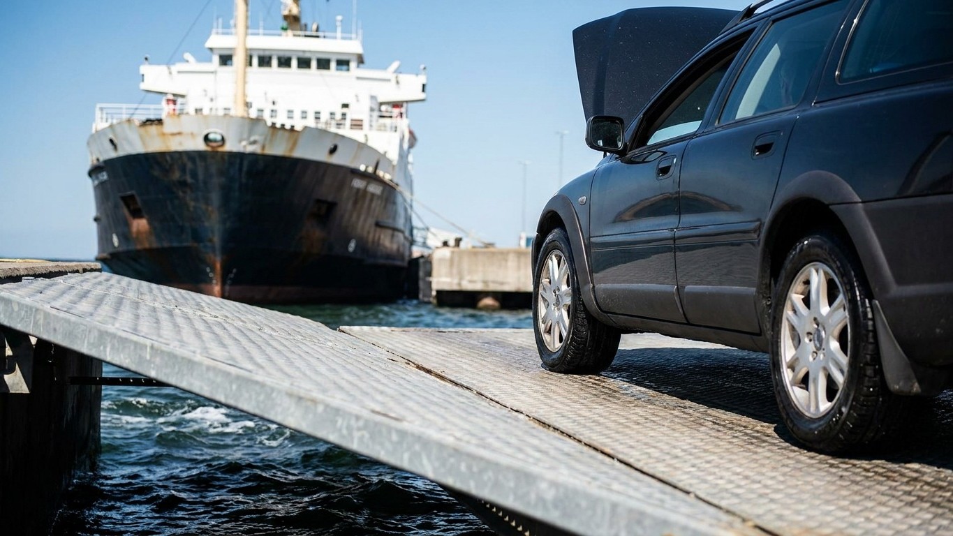 Llegué al puerto con el coche cargado para pasar agosto en Formentera: en la rampa del ferry entendí lo que no había hecho...