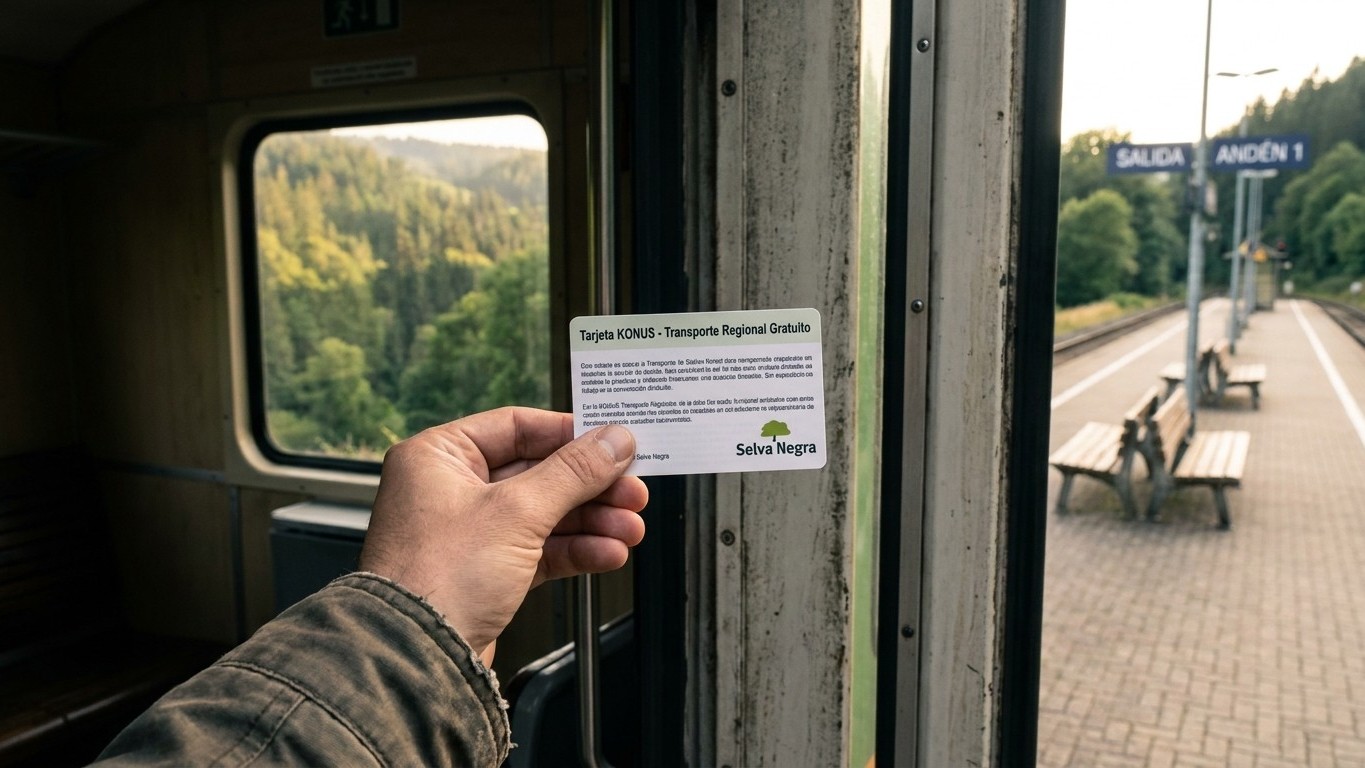 Los alemanes que veranean en la Selva Negra no sacan nunca billete al subir al tren regional, y no es porque viajen sin pagar