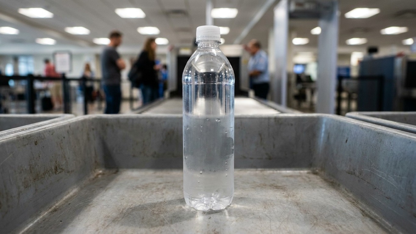 Metí una botella de 500 ml en la mochila solo porque mi terminal tenía los escáneres nuevos: al llegar a la bandeja entend...