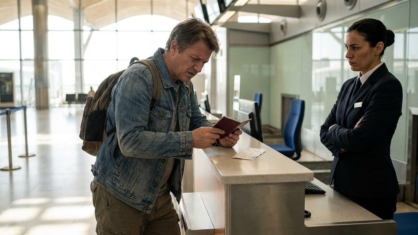 Pagué 700 euros por mi vuelo a Bali con el pasaporte en vigor: en el mostrador de Madrid me dejaron en tierra y nadie me d...