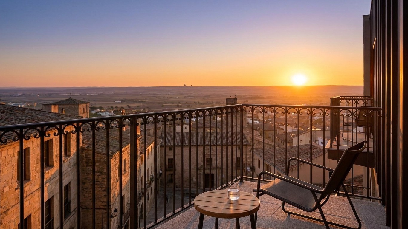 Reservé hotel en pleno centro de Zaragoza para ver el eclipse de agosto solo por comodidad: cuando miré hacia el oeste des...