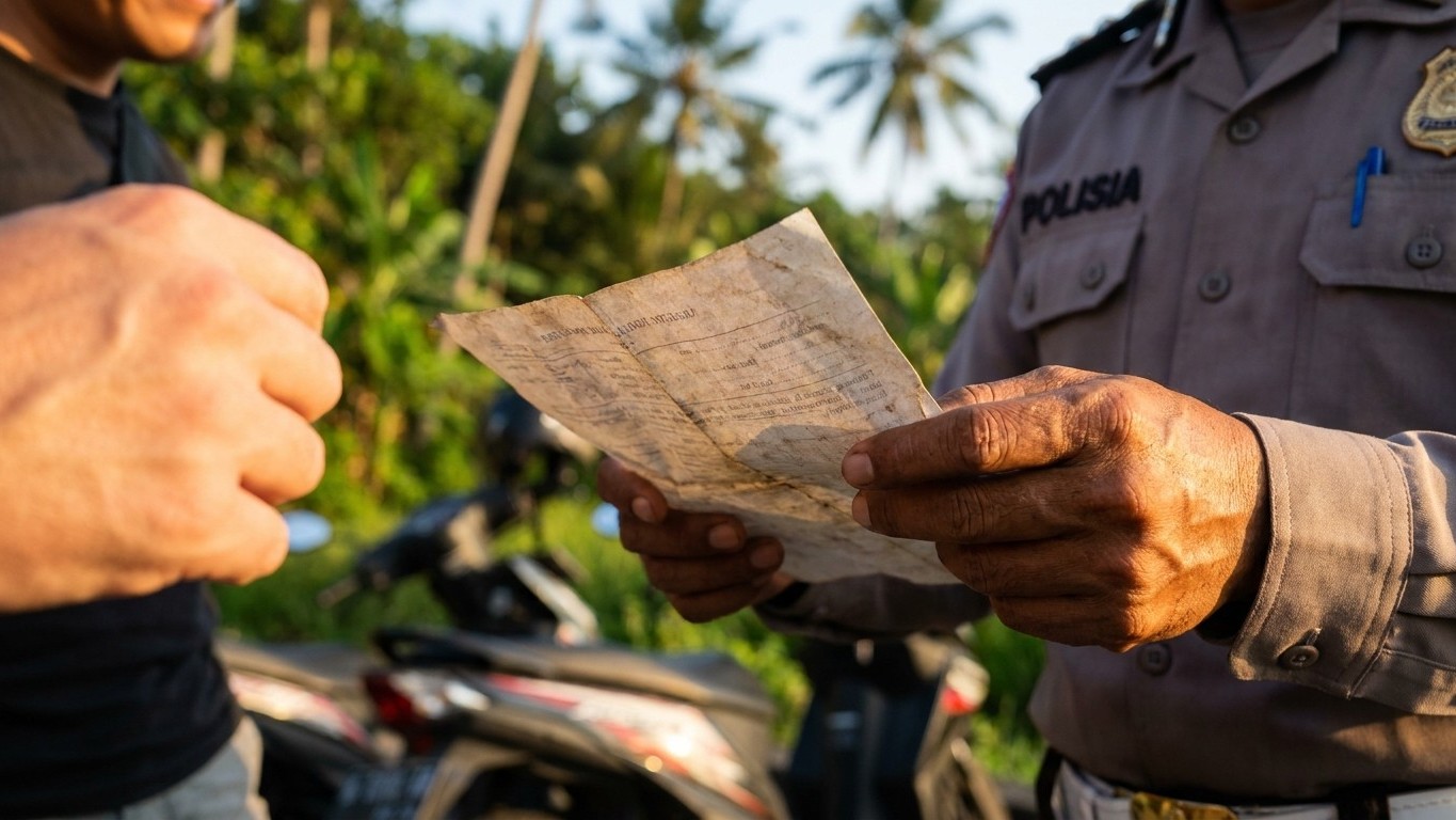 Se acabó la moto de alquiler en Bali sin permiso internacional: en 2025, lo que cuesta un simple control en carretera no s...