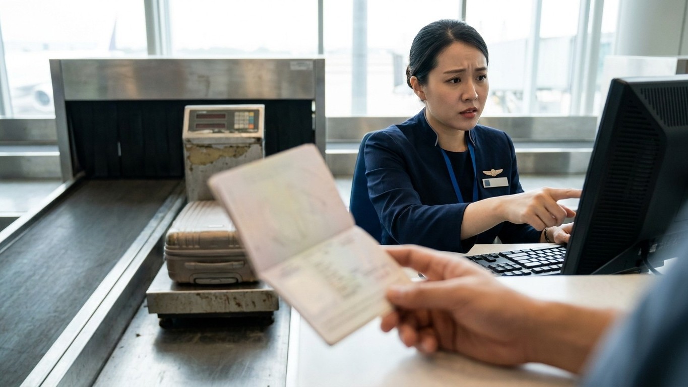 «Solo son dos meses en Tailandia, no necesito nada más»: lo que le pidieron en el mostrador antes de dejarle subir al avión