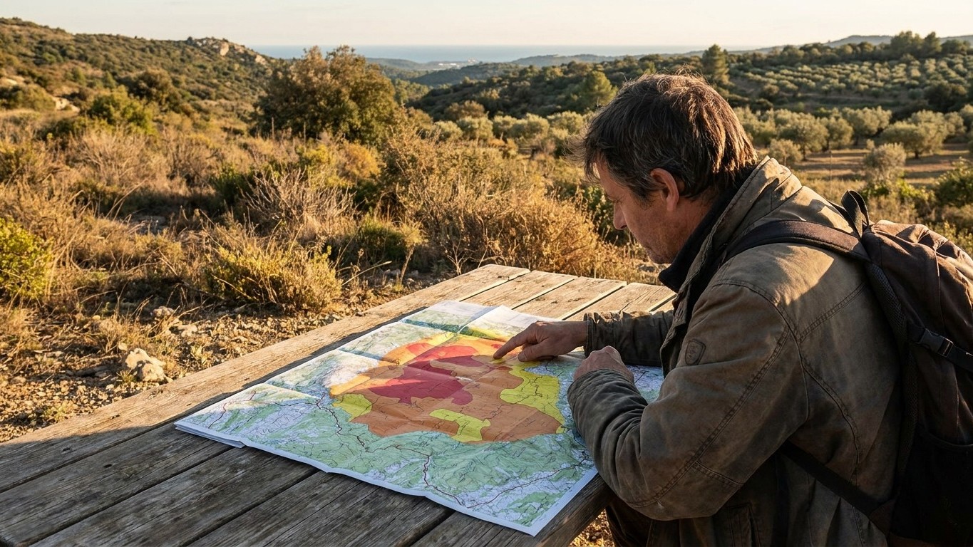 Todos nos empeñamos en mirar el cielo antes de subir al monte, cuando en el Var es un mapa publicado la tarde anterior el ...