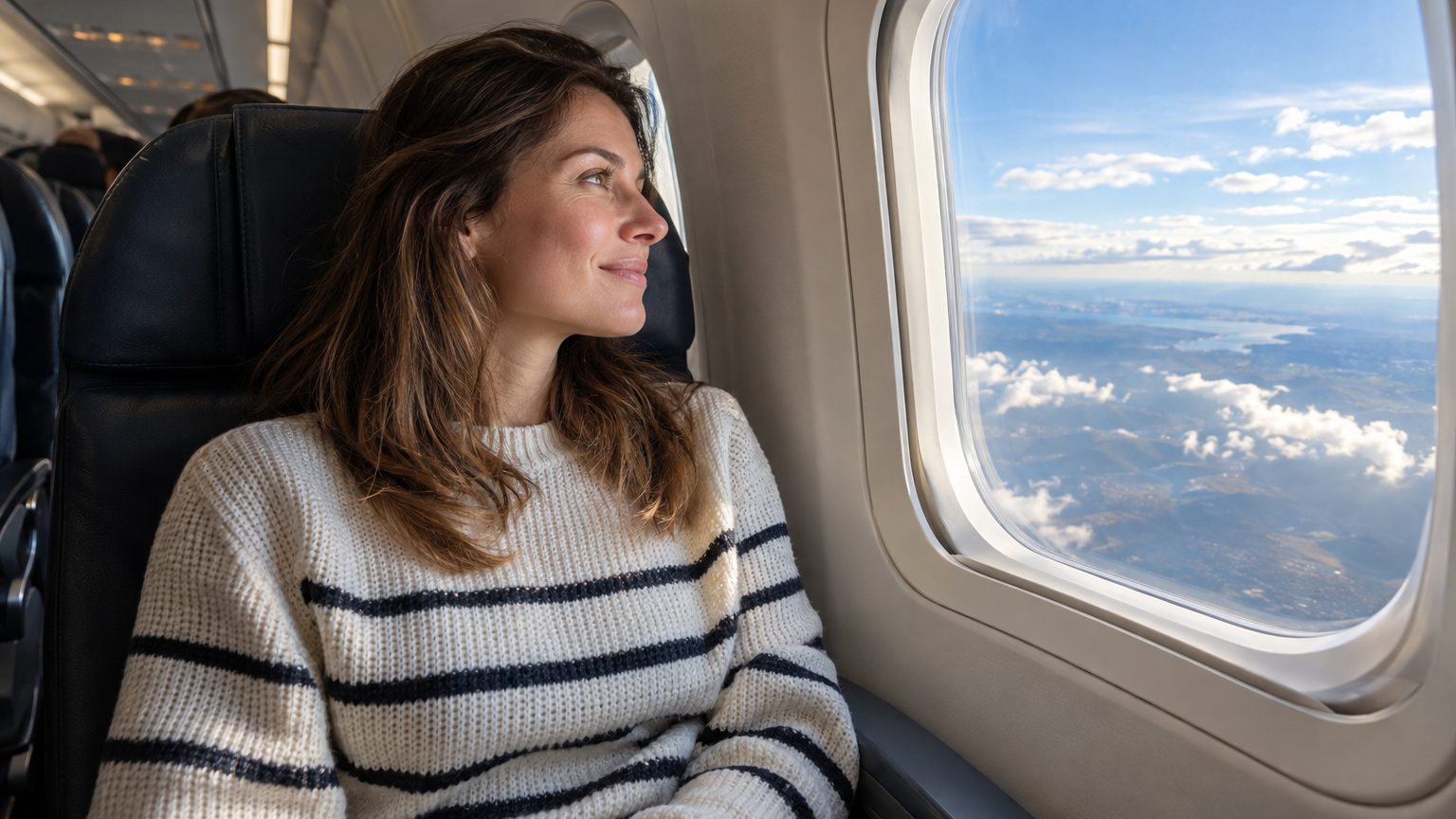 Mejor asiento del avión para no marearse: la fila que menos se mueve según cómo vuela el avión